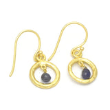 Iolite  Dangle Earrings