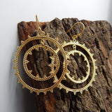 Round Dangle Earrings