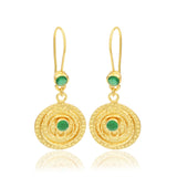 Green Onyx Earrings