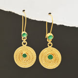 Green Onyx Earrings