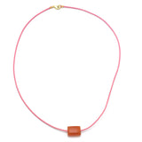 Carnelian Gemstone Pendant Necklaces