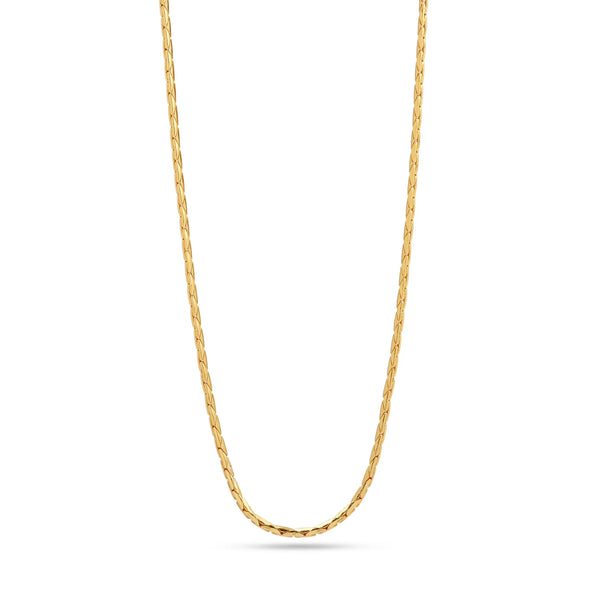 Gold Snake Chain Necklaces - La Vitá Jewels