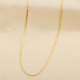 Gold Snake Chain Necklaces - La Vitá Jewels