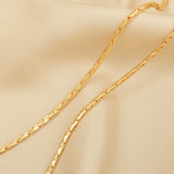 Gold Snake Chain Necklaces - La Vitá Jewels