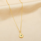 Organic Pear Shape Necklace - La Vitá Jewels