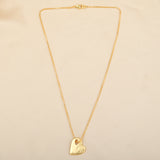 Tilted Heart Necklace