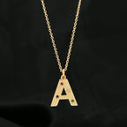 Multi CZ Alphabet Necklace - La Vitá Jewels
