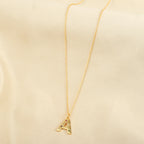 Multi CZ Alphabet Necklace - La Vitá Jewels