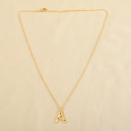 Multi CZ Alphabet Necklace - La Vitá Jewels