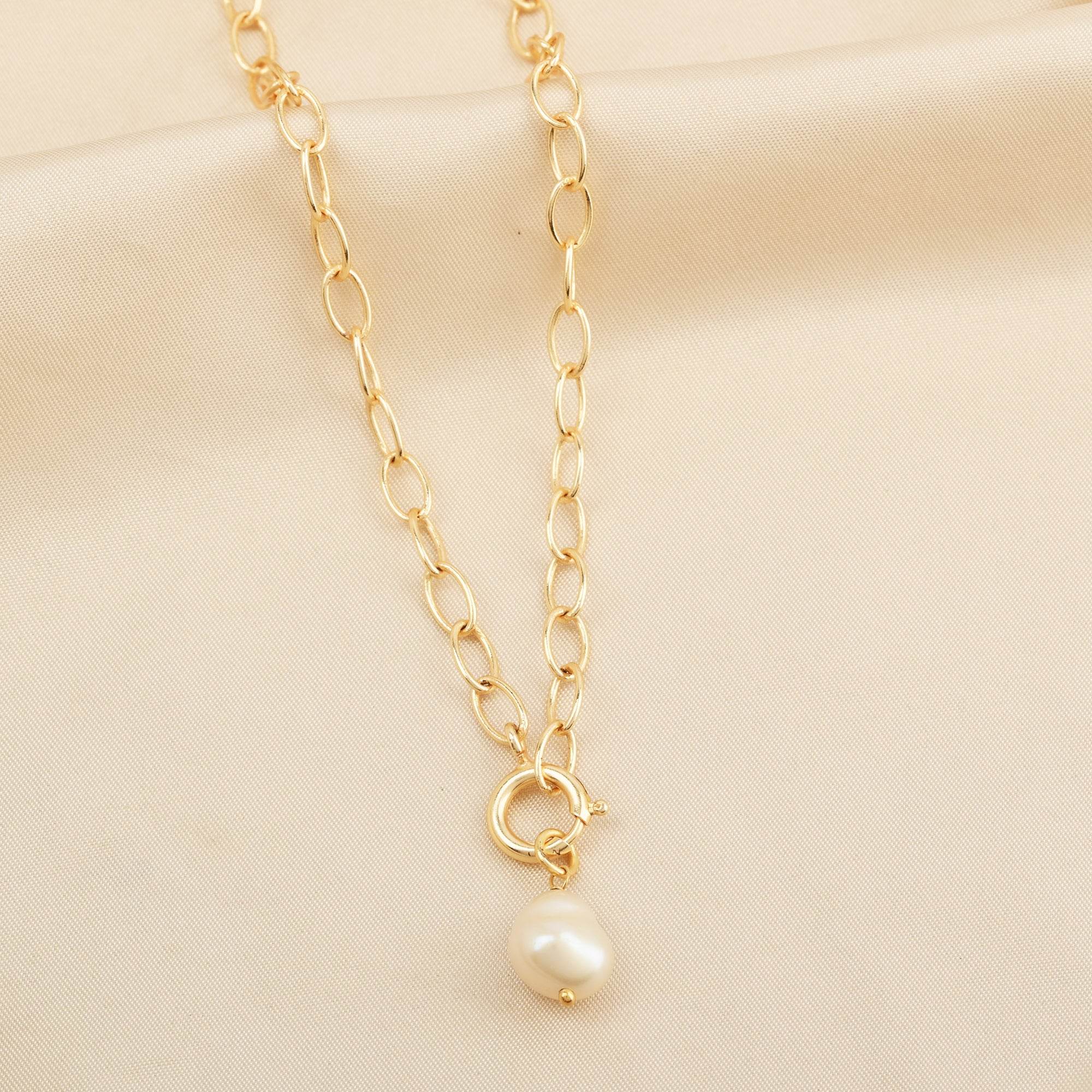 Fresh Water Pearl Dainty Necklaces - La Vitá Jewels
