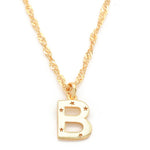 Custom Letter Pendant Necklace - La Vitá Jewels