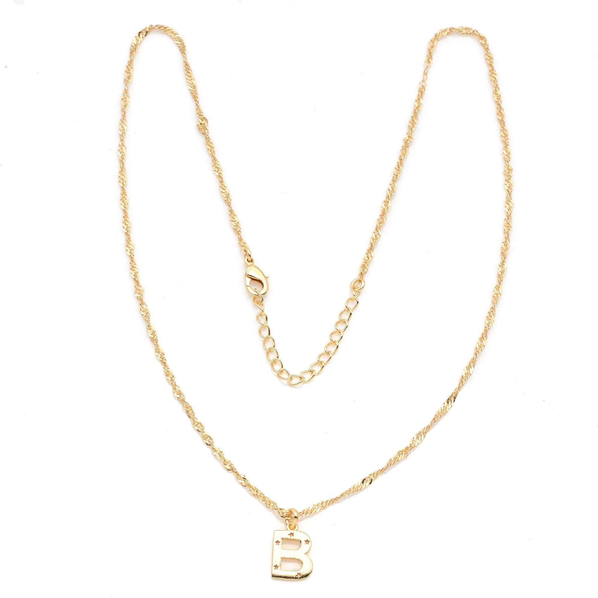 Custom Letter Pendant Necklace - La Vitá Jewels