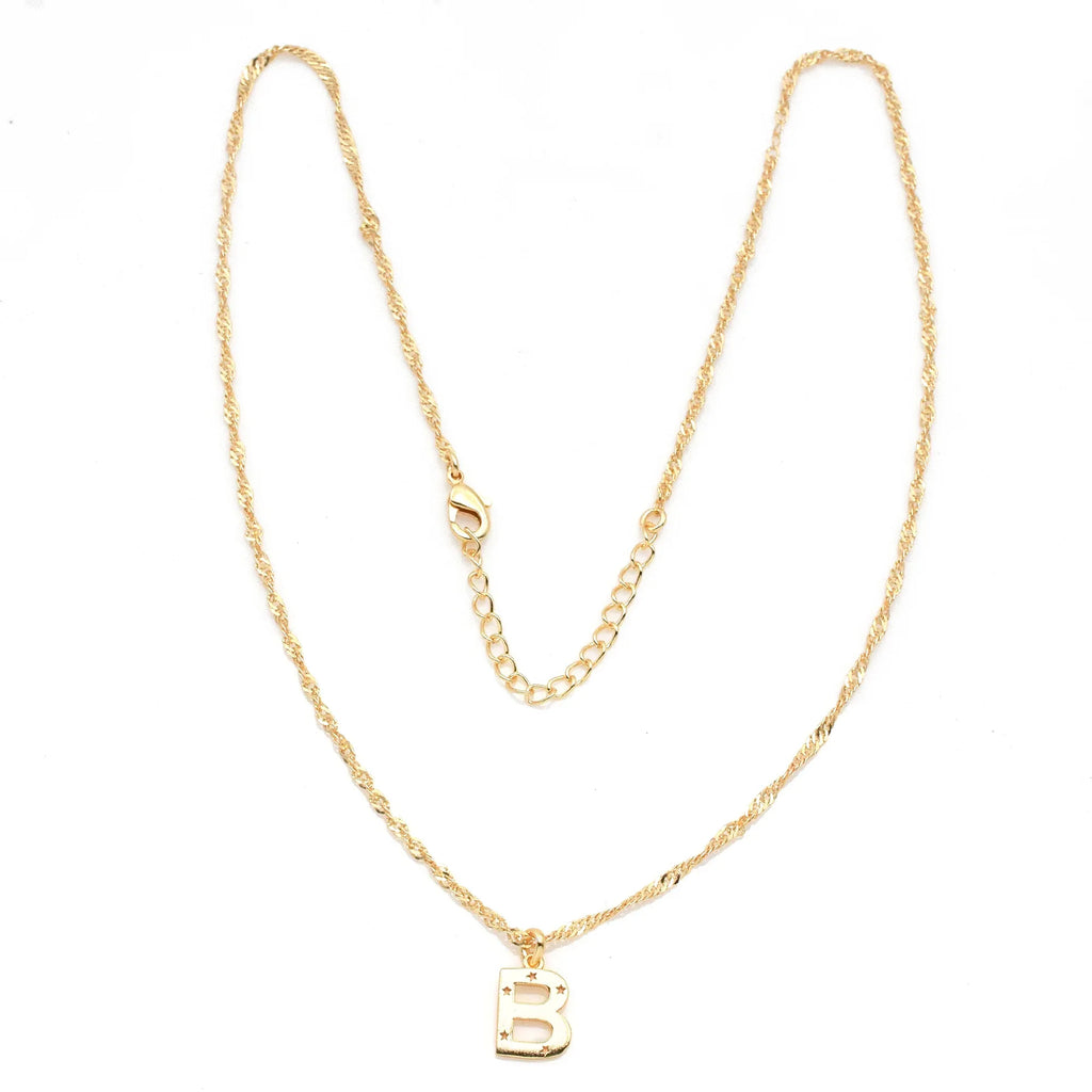 Custom Letter Pendant Necklace - La Vitá Jewels