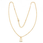 Custom Letter Pendant Necklace - La Vitá Jewels