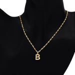 Custom Letter Pendant Necklace - La Vitá Jewels