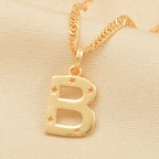 Custom Letter Pendant Necklace - La Vitá Jewels