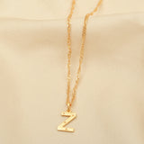 Custom Letter Pendant Necklace - La Vitá Jewels