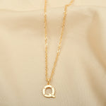 Custom Letter Pendant Necklace - La Vitá Jewels