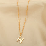 Custom Letter Pendant Necklace - La Vitá Jewels