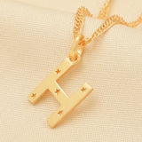 Custom Letter Pendant Necklace - La Vitá Jewels