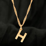 Custom Letter Pendant Necklace - La Vitá Jewels