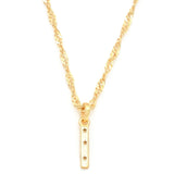 Custom Letter Pendant Necklace - La Vitá Jewels