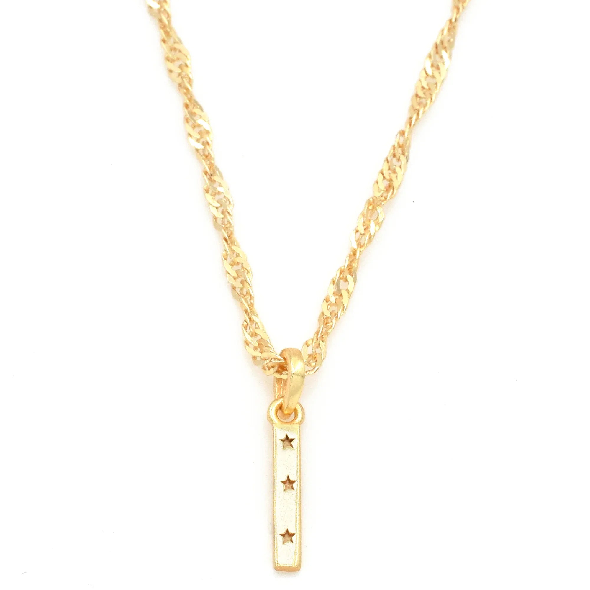 Custom Letter Pendant Necklace - La Vitá Jewels