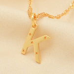 Custom Letter Pendant Necklace - La Vitá Jewels