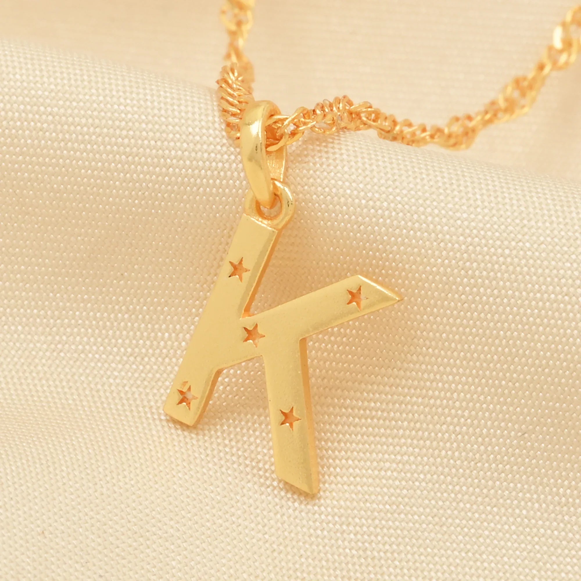 Custom Letter Pendant Necklace - La Vitá Jewels