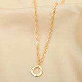 Custom Letter Pendant Necklace - La Vitá Jewels