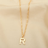 Custom Letter Pendant Necklace - La Vitá Jewels