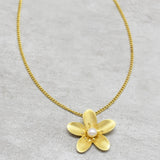 lotus Pearl Necklaces