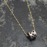 Gold Plated With Black Rhodium Metal Finding Pendant Necklaces