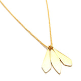 Boho & hippie necklaces,  22k Gold, Silver, Black Rhodium Plated Leaf Necklaces, Wholesale jewelry