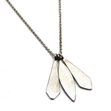 Boho & hippie necklaces,  22k Gold, Silver, Black Rhodium Plated Leaf Necklaces, Wholesale jewelry