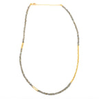 Labradorite with Metal Beads Unbreakable Connection Necklaces - La Vitá Jewels