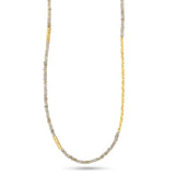 Metal Beads and Labradorite Beads Necklaces