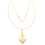 Brass 22k Gold Plated Hammered Designer Necklaces, Wholesale Jewelry