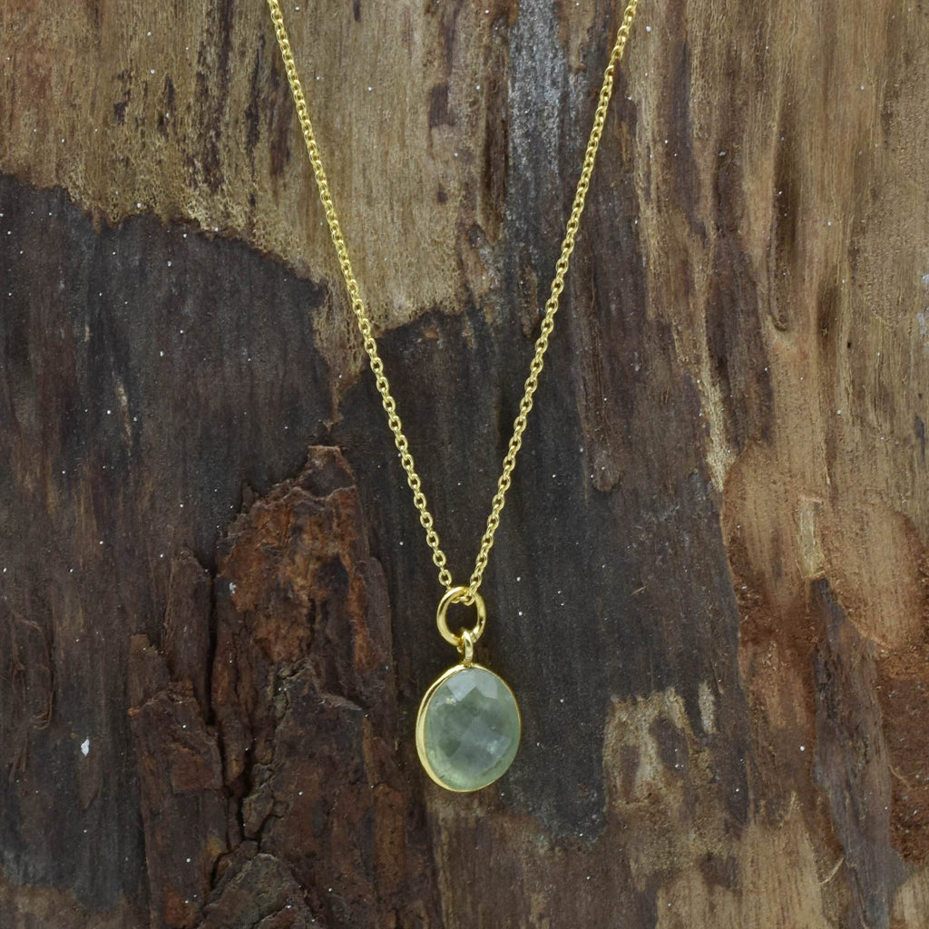 Labradorite, London Topaz Color Gemstone Necklaces in Sterling Silver - La Vitá Jewels