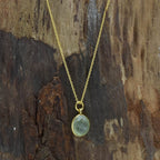Labradorite, London Topaz Color Gemstone Necklaces in Sterling Silver - La Vitá Jewels