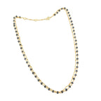 Layered Grey Chalcedony Beads Necklaces - La Vitá Jewels