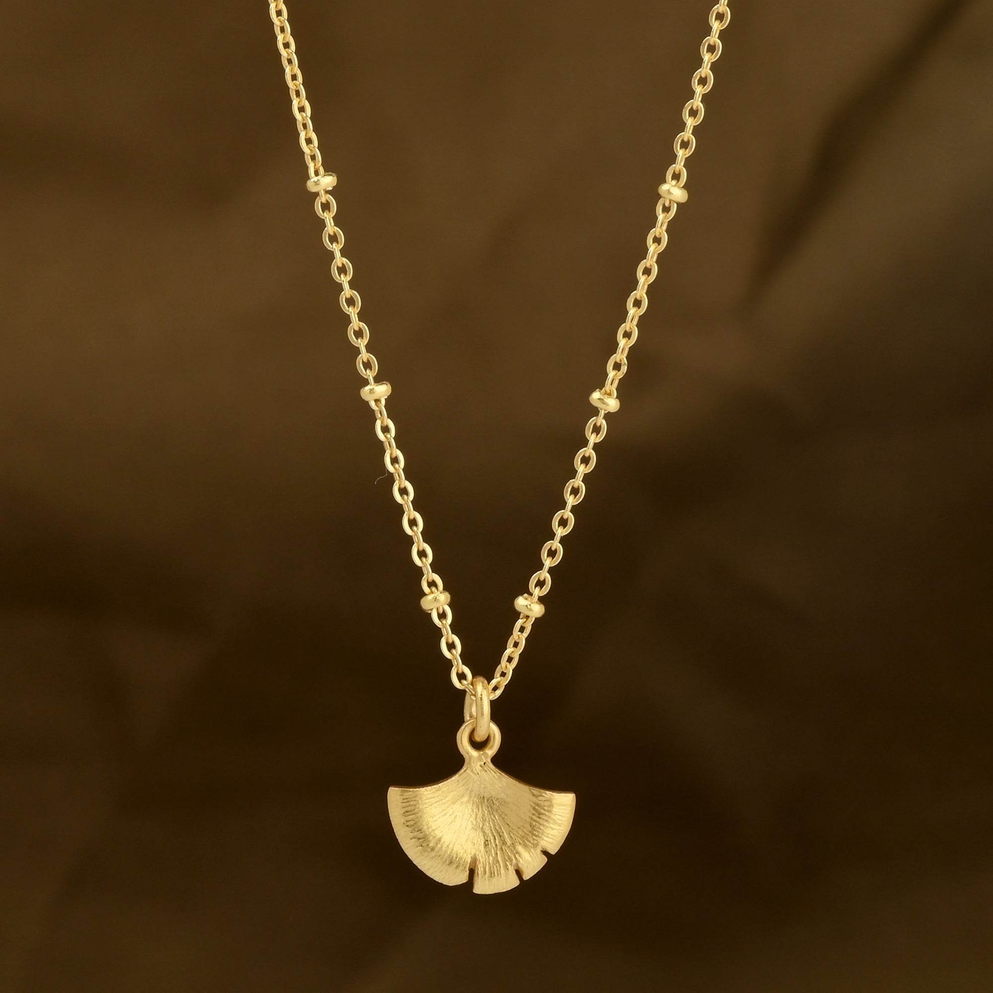 Gingko Leaf Necklaces - La Vitá Jewels