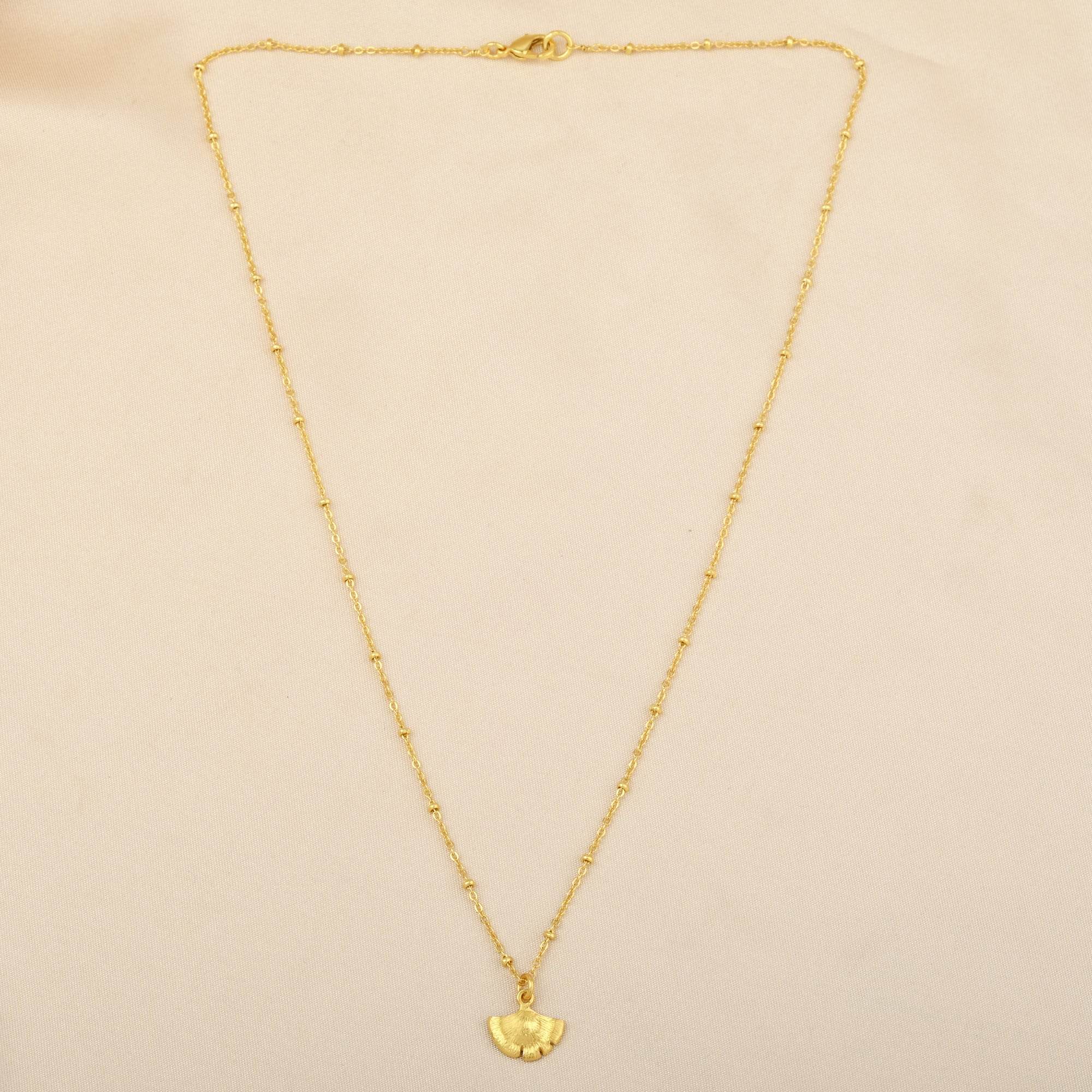 Gingko Leaf Necklaces - La Vitá Jewels