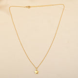 Hammered Star Pendant Necklaces