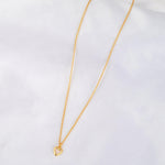 Petite Gold Heart Pendant Necklace - La Vitá Jewels