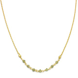 Green Amethyst Beaded Necklaces