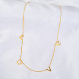 Gold LOVE Necklace - La Vitá Jewels