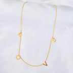 Gold LOVE Necklace - La Vitá Jewels