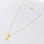 Gold Love Letter Necklace - La Vitá Jewels