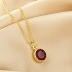 Minimalist Birthstone Necklaces - La Vitá Jewels